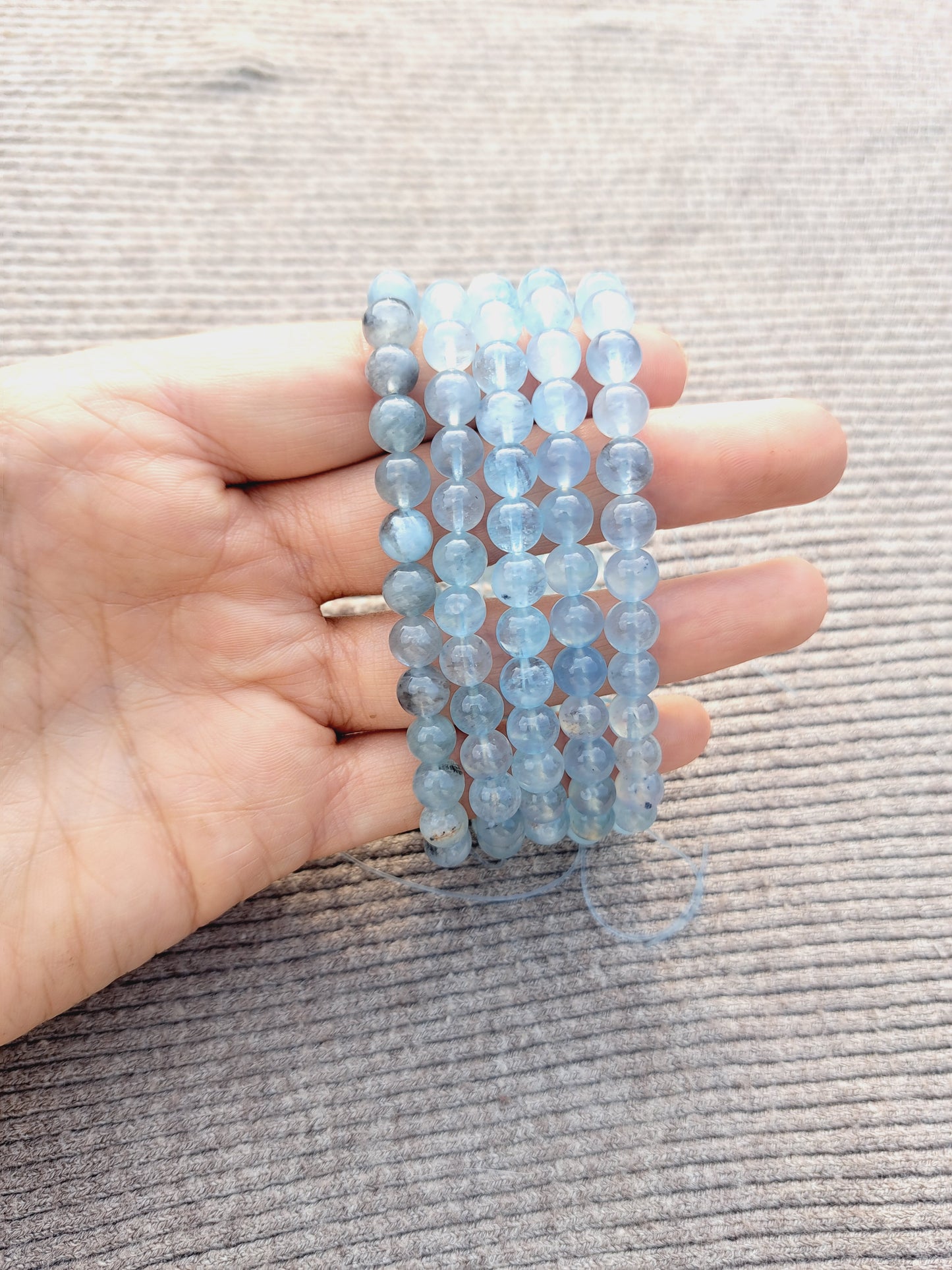 Aquamarine bracelet