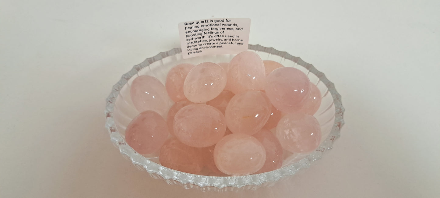 Rose Quartz Tumble