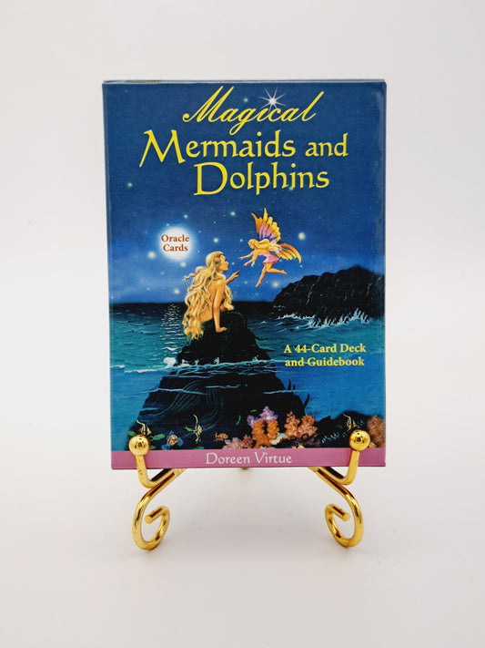 Magical mermaids and dolphins oracle cards