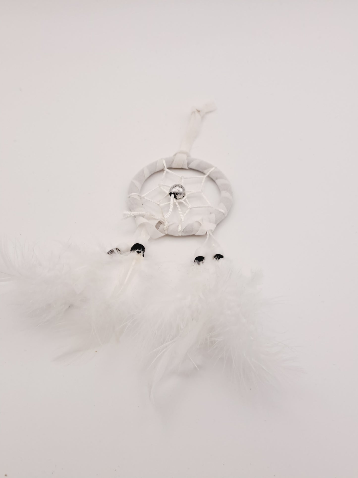 Mini white dreamcatcher