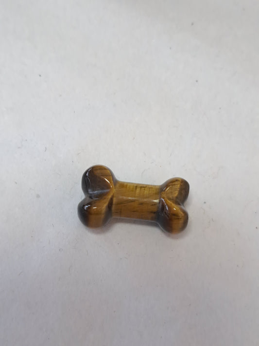 Tigers eye dog bone