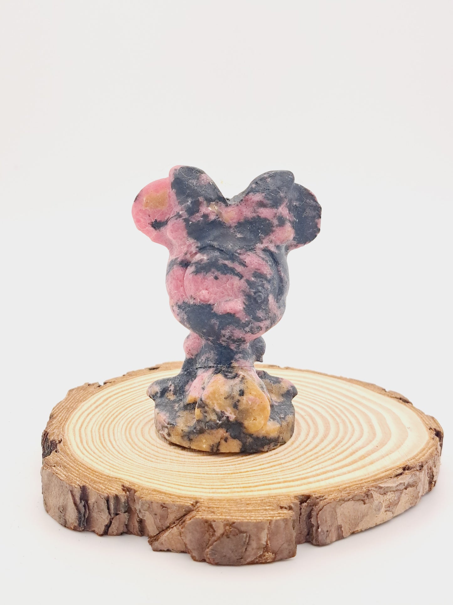 Large rhodonite mini mouse