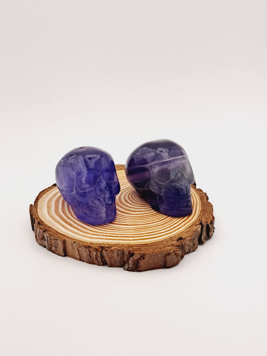 Medium fluorite skull