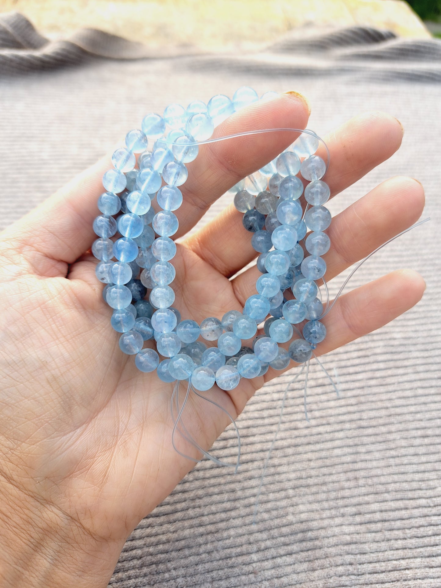 Aquamarine bracelet