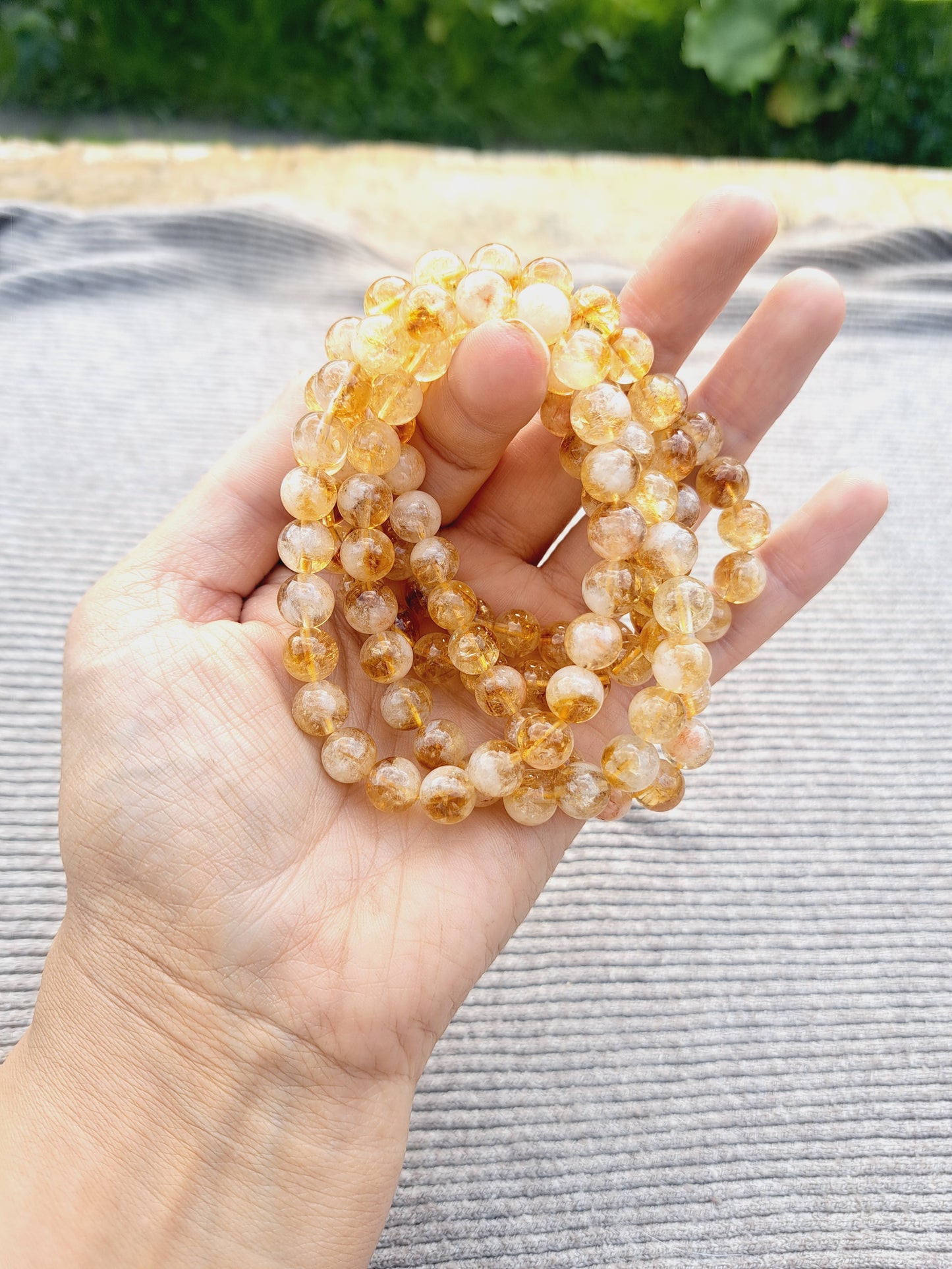 Citrine bracelet